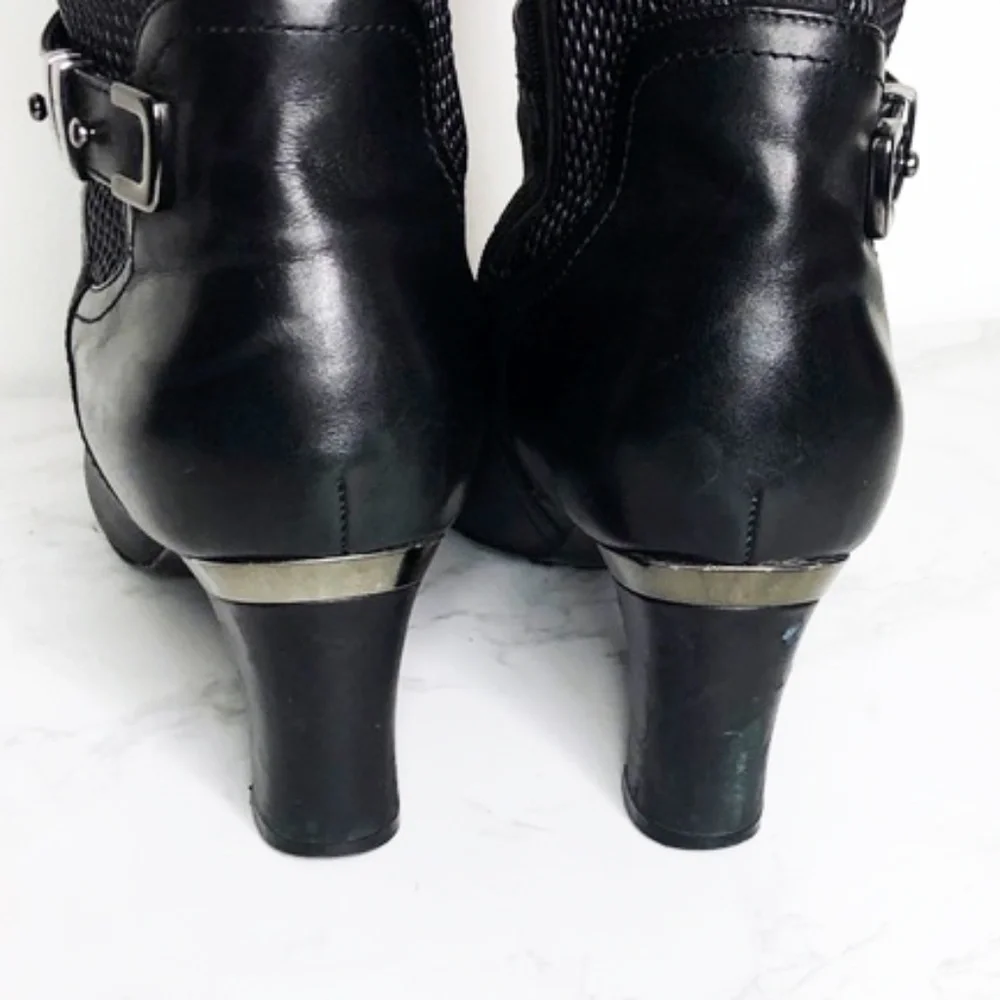 Blondo Black Leather Riding Boots Size 11 - Picture 4 of 8